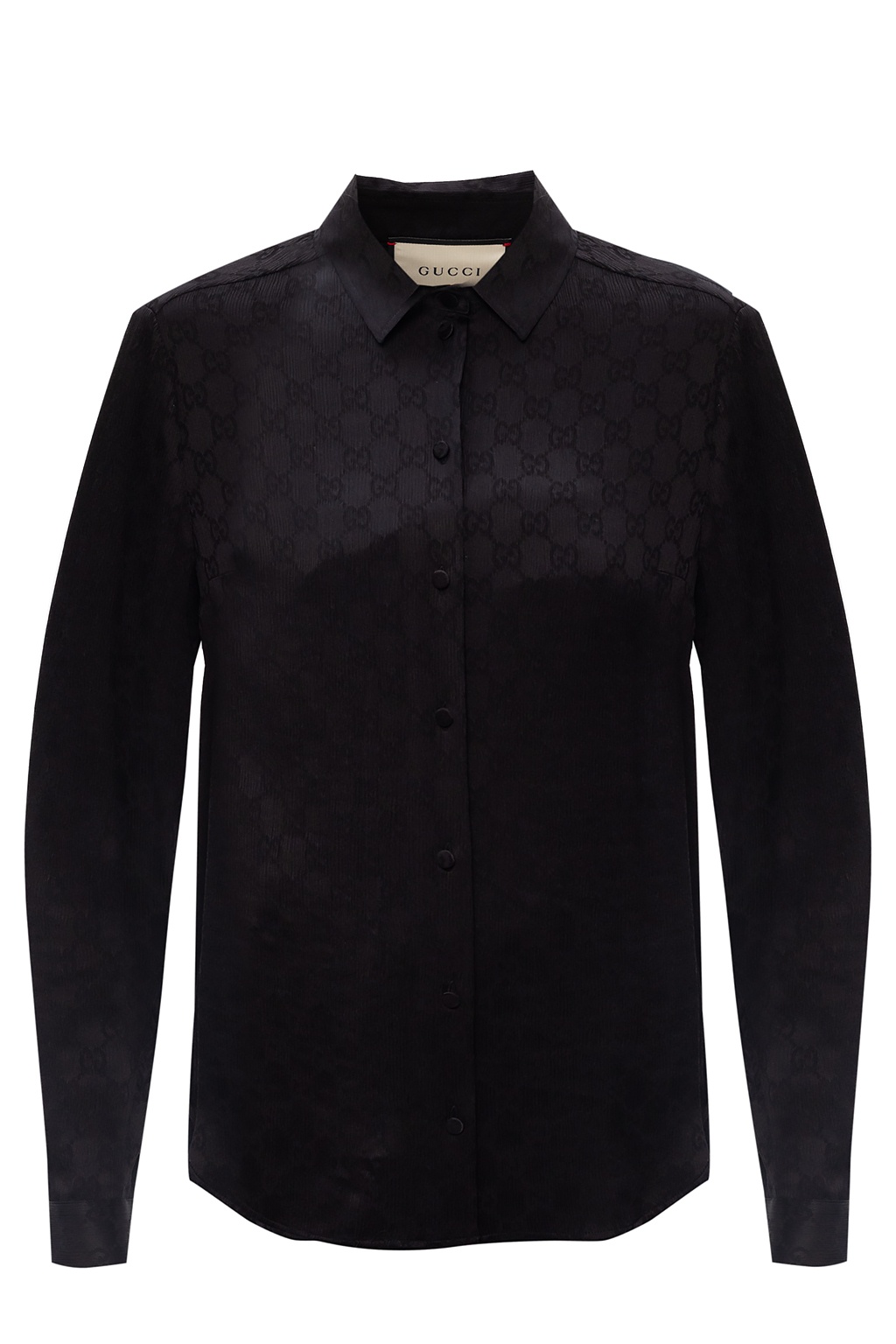 Black gucci dress shirt online